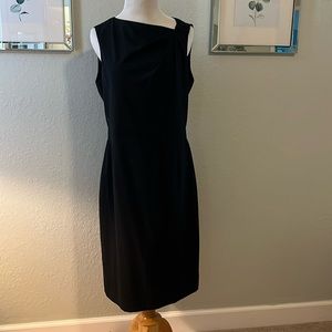 Banana Republic asymmetrical neck dress
